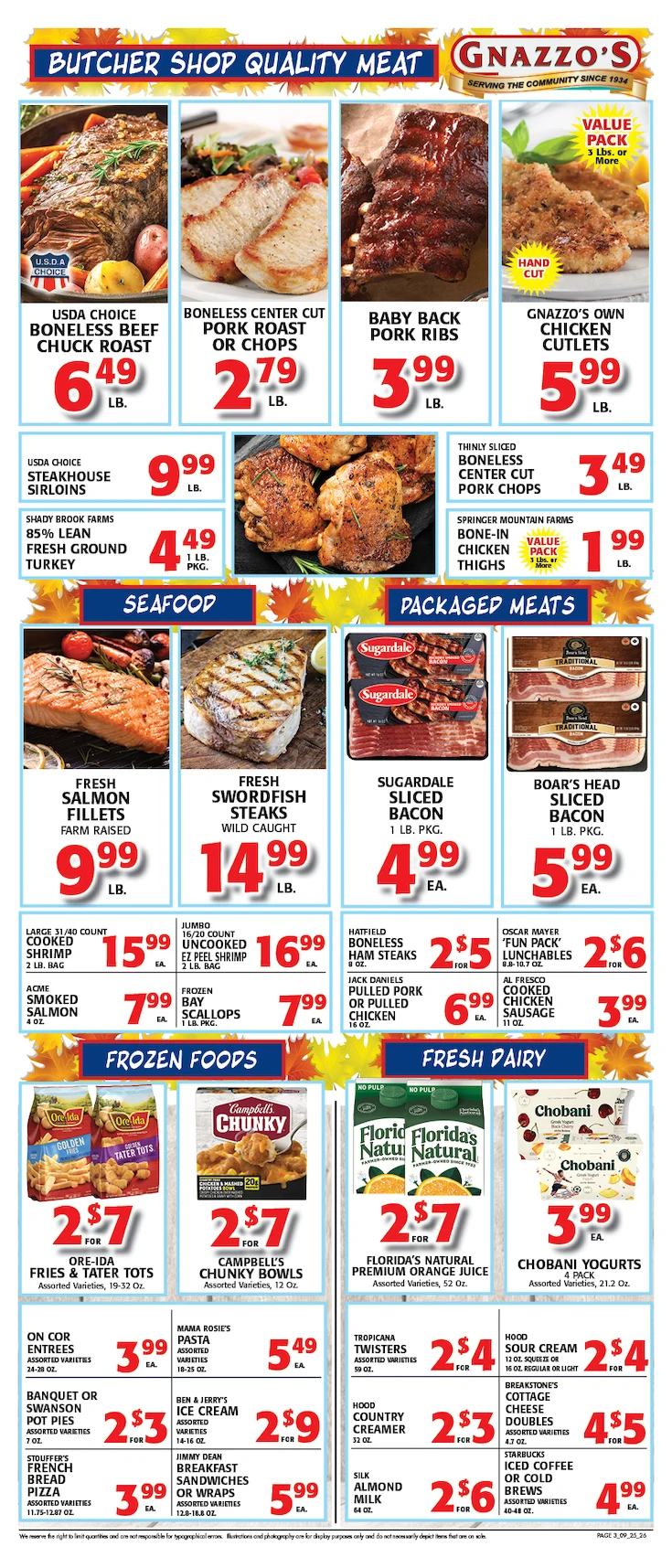 Gnazzo's Food Center Weekly Ad - Page 3