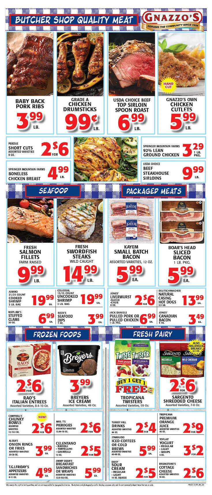 Gnazzo's Food Center Weekly Ad - Page 3
