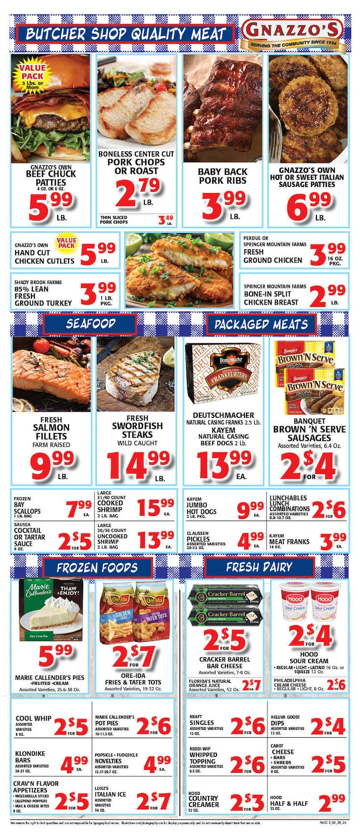 Gnazzo's Food Center Weekly Ad - Page 3