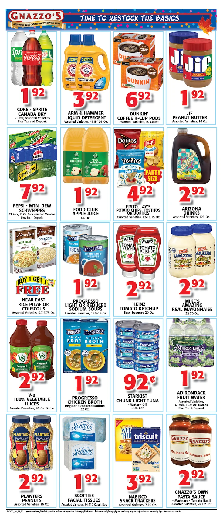 Gnazzo's Food Center Weekly Ad - Page 2