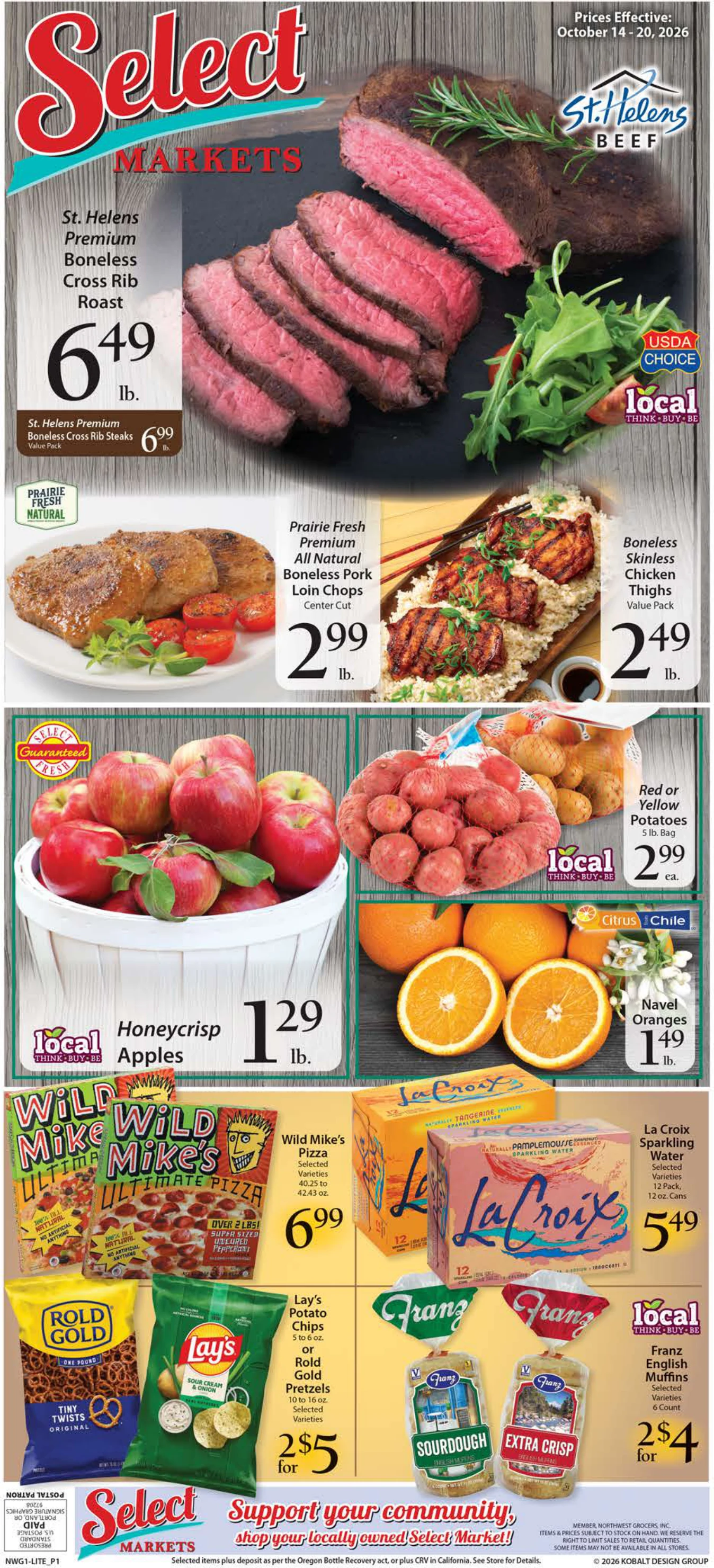 Gordons Select Market Gordons Select Market Weekly Ad - Page 1