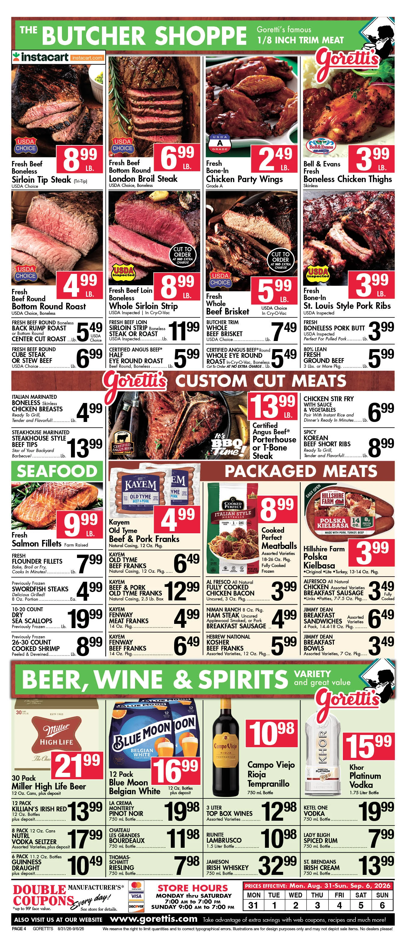 Goretti's Supermarket - Millbury Circular Sept 06 2026 - Page 4