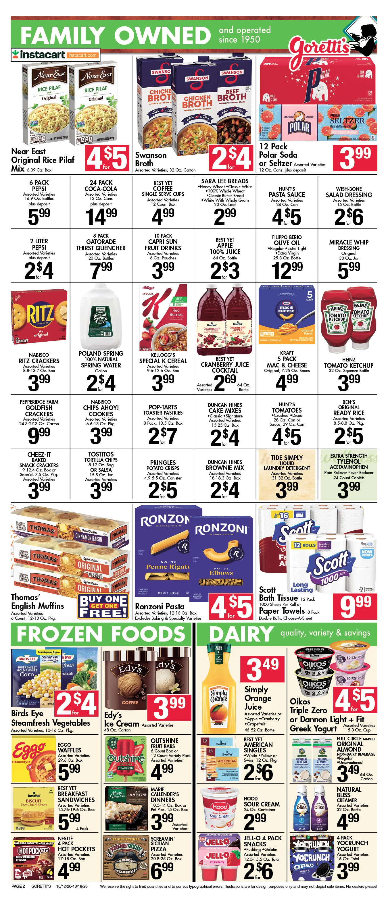 Goretti's Supermarket - Millbury Circular Oct 18 2026 - Page 2