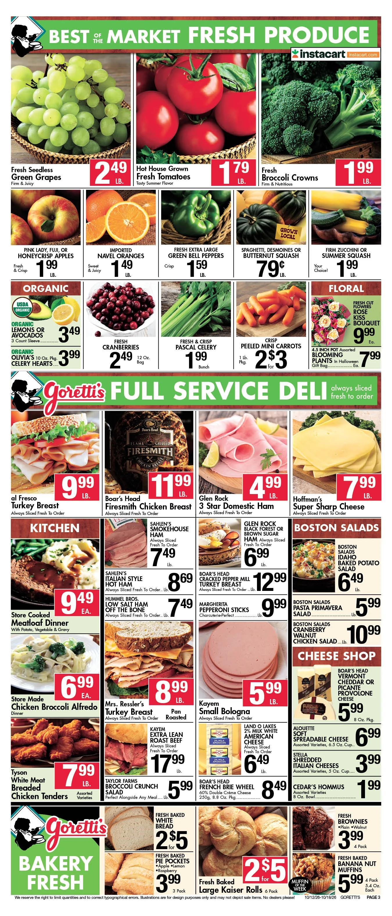 Goretti's Supermarket - Millbury Circular Oct 18 2026 - Page 3