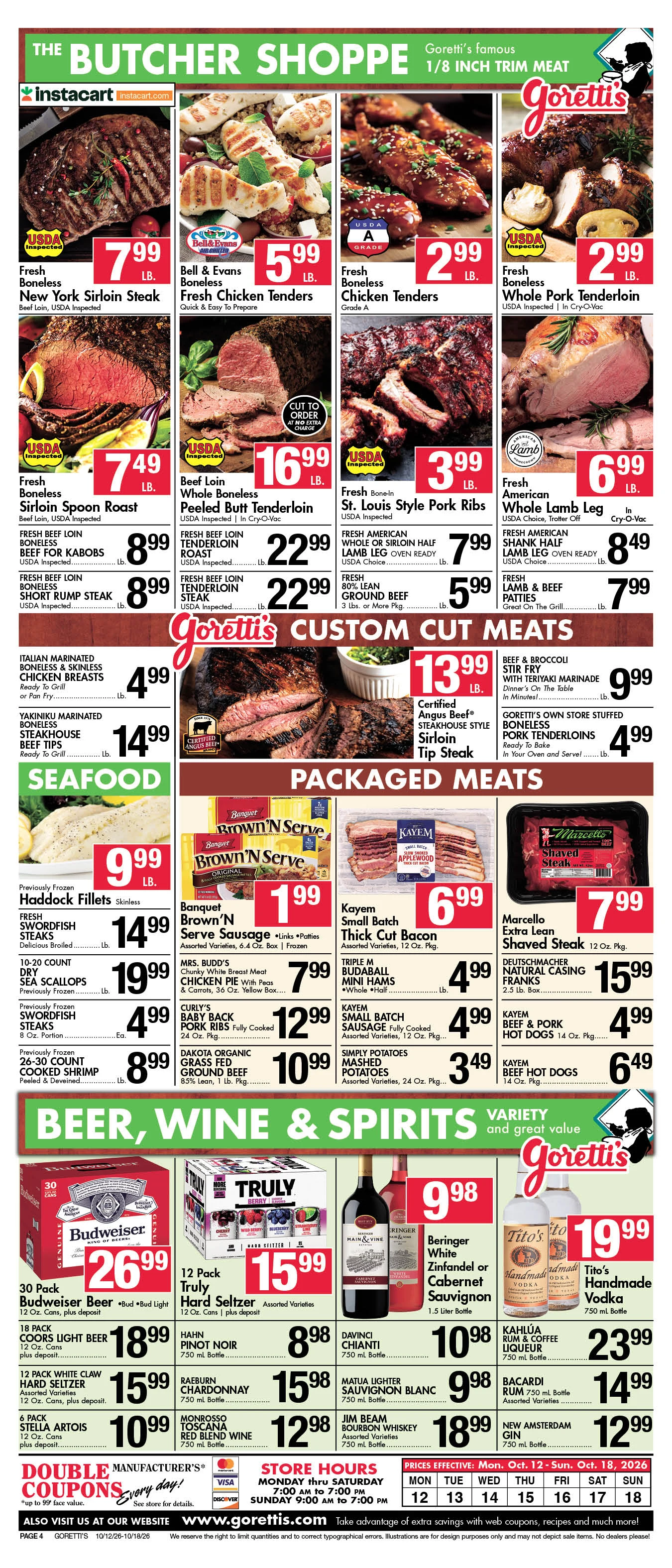 Goretti's Supermarket - Millbury Circular Oct 18 2026 - Page 4
