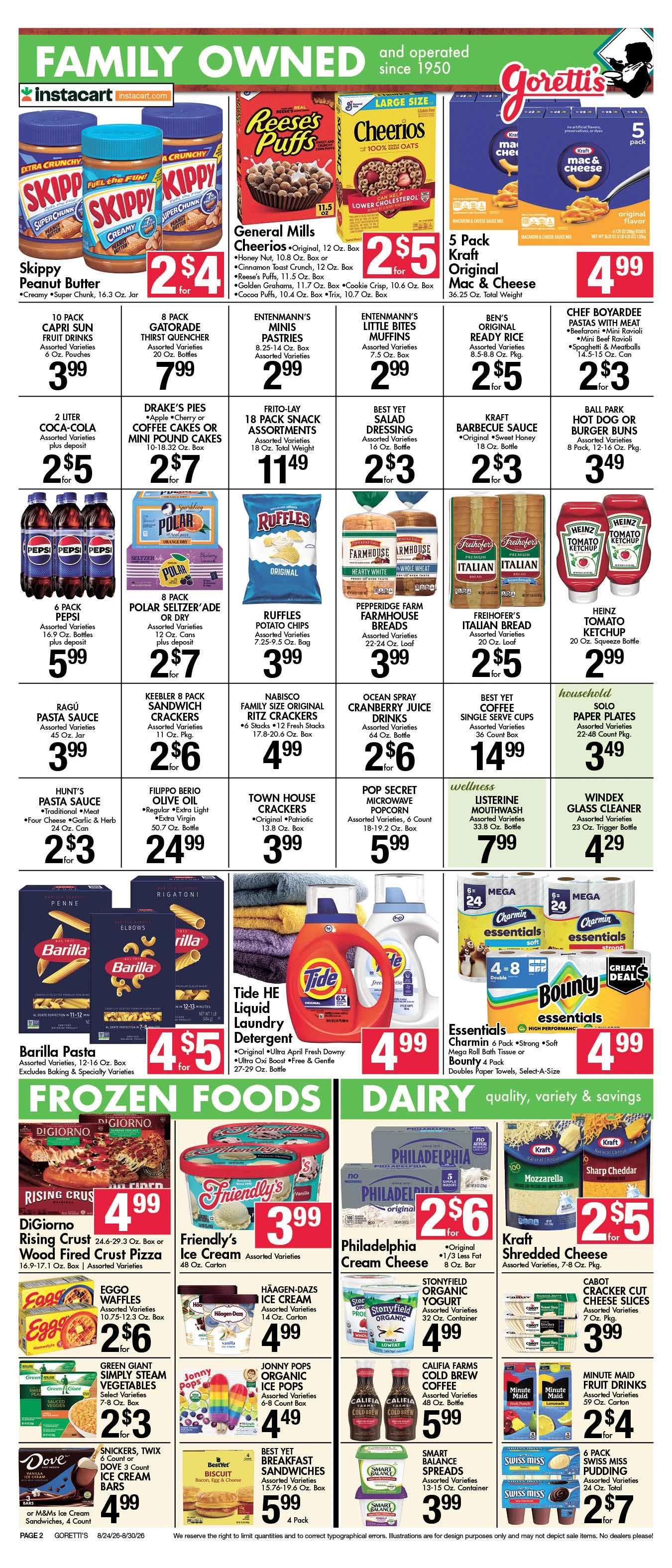 Goretti's Supermarket - Millbury Circular Aug 30 2026 - Page 2
