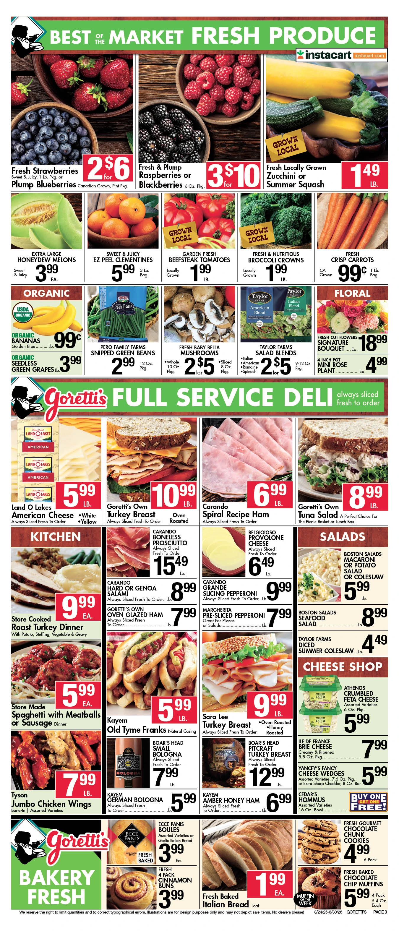 Goretti's Supermarket - Millbury Circular Aug 30 2026 - Page 3