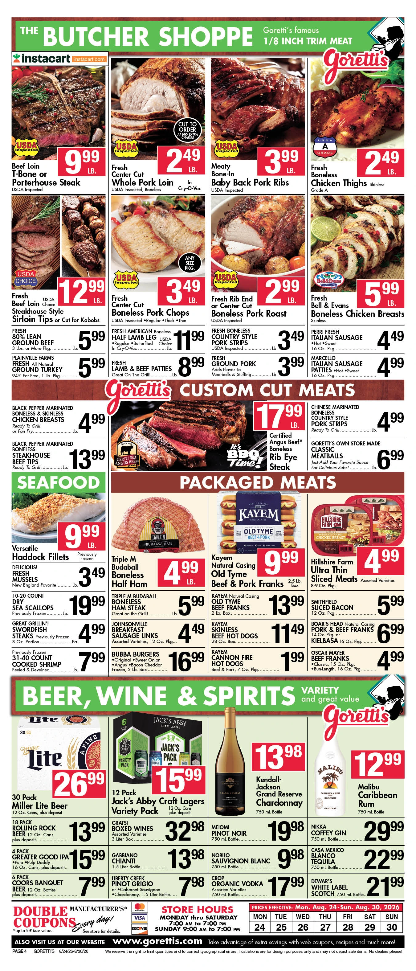 Goretti's Supermarket - Millbury Circular Aug 30 2026 - Page 4