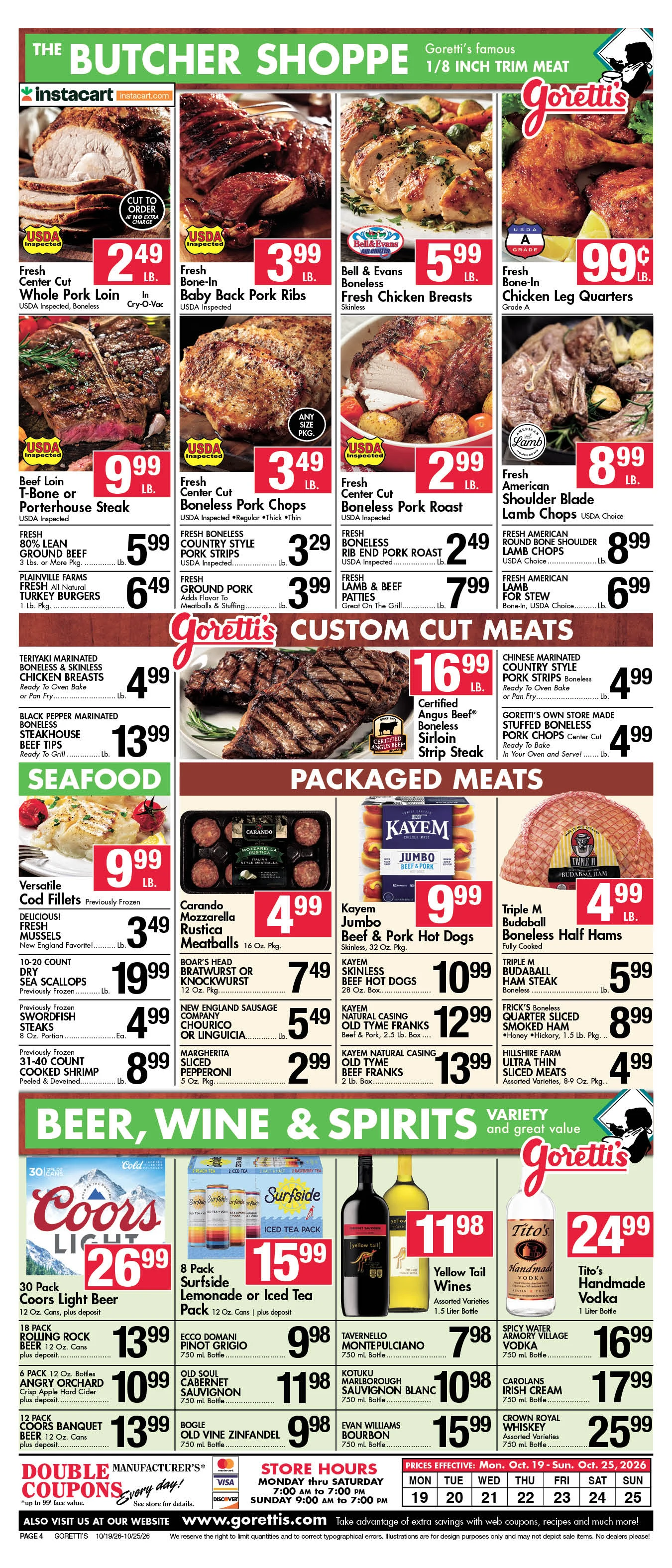 Goretti's Supermarket - Millbury Circular Oct 25 2026 - Page 4
