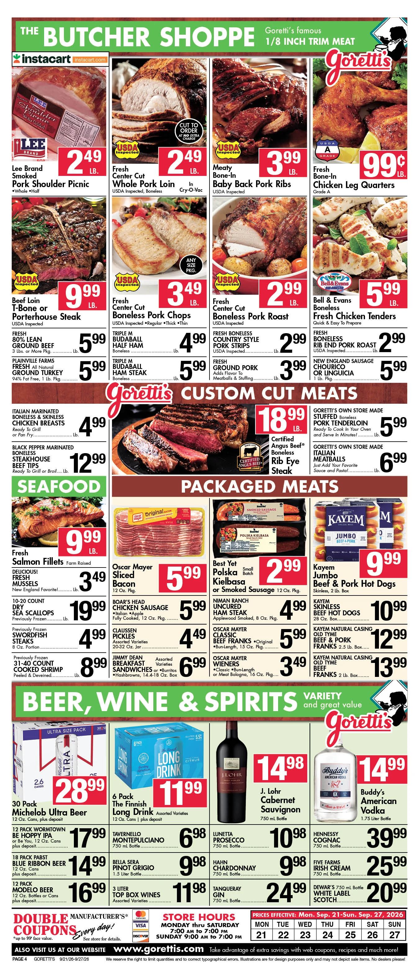 Goretti's Supermarket - Millbury Circular Sep 27 2026 - Page 4