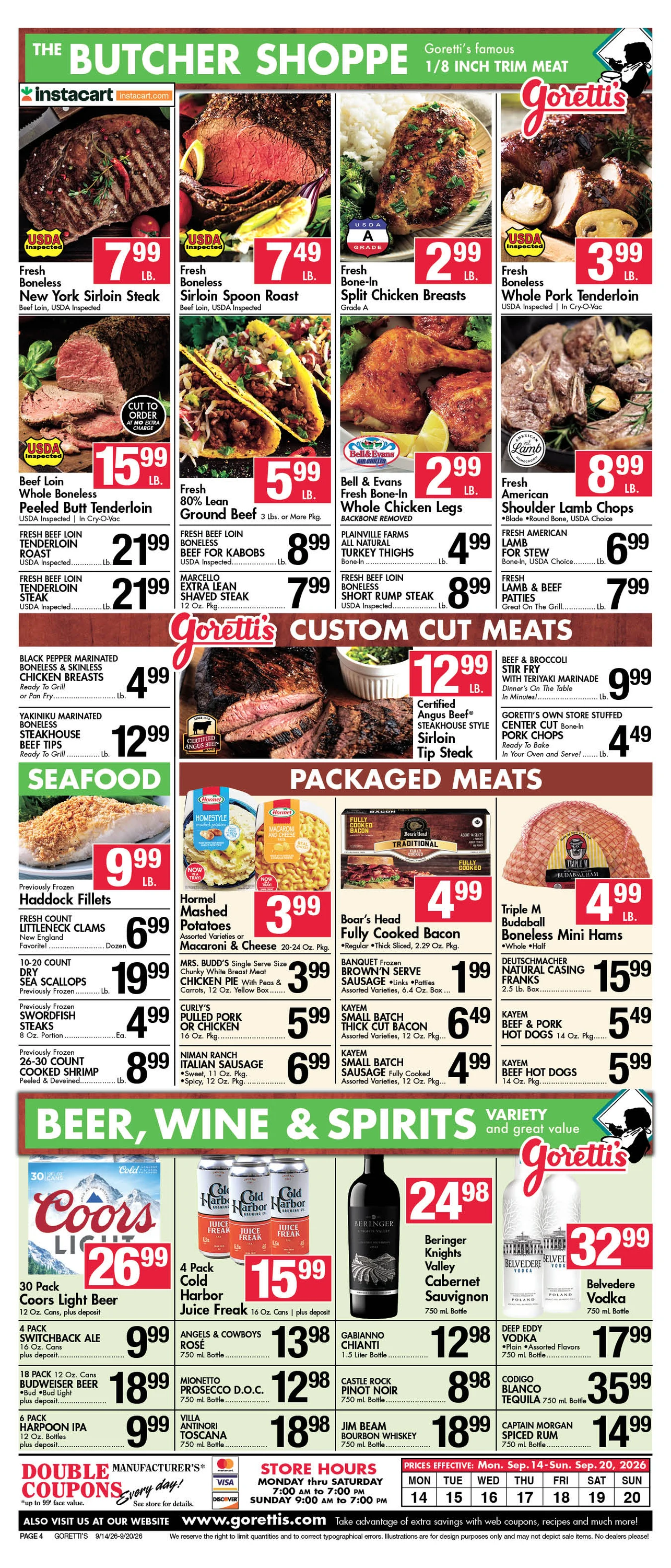 Goretti's Supermarket - Millbury Circular Sep 20 2026 - Page 4