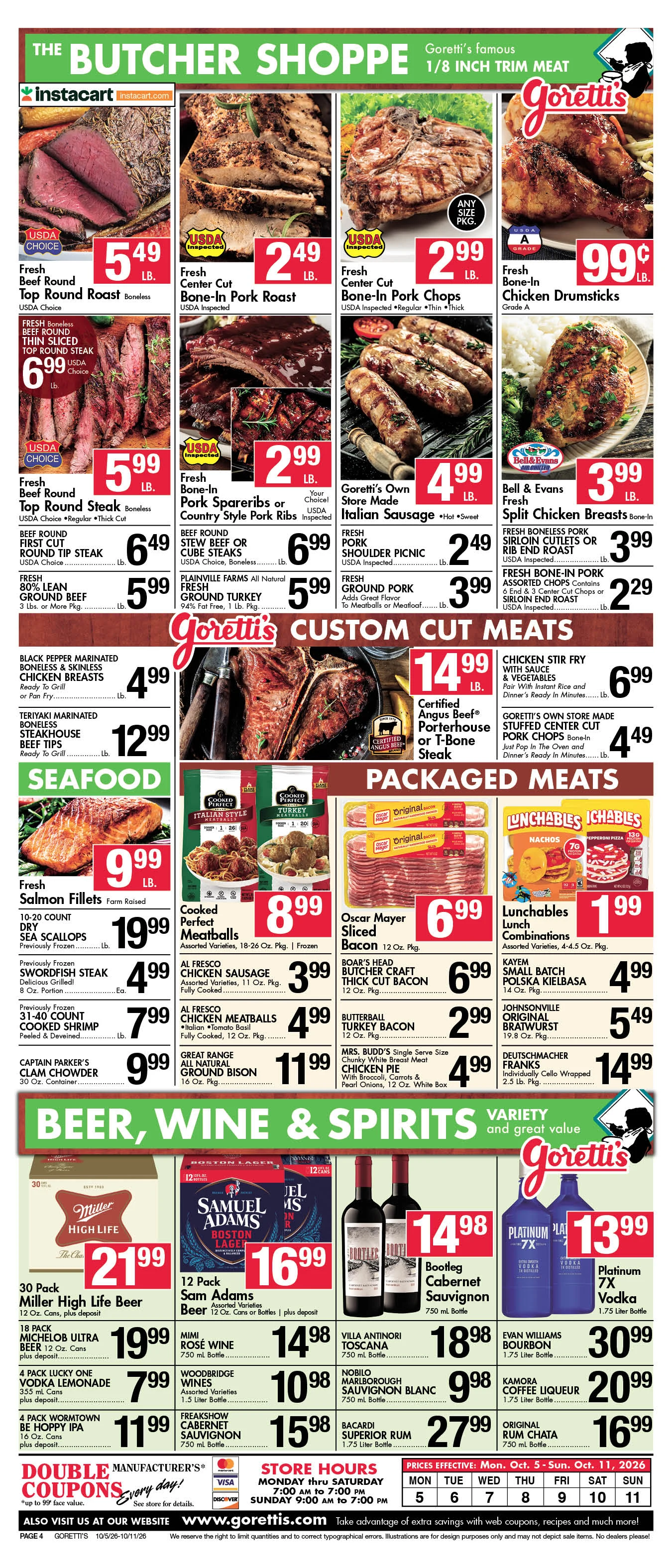 Goretti's Supermarket - Millbury Circular Oct 11 2026 - Page 4