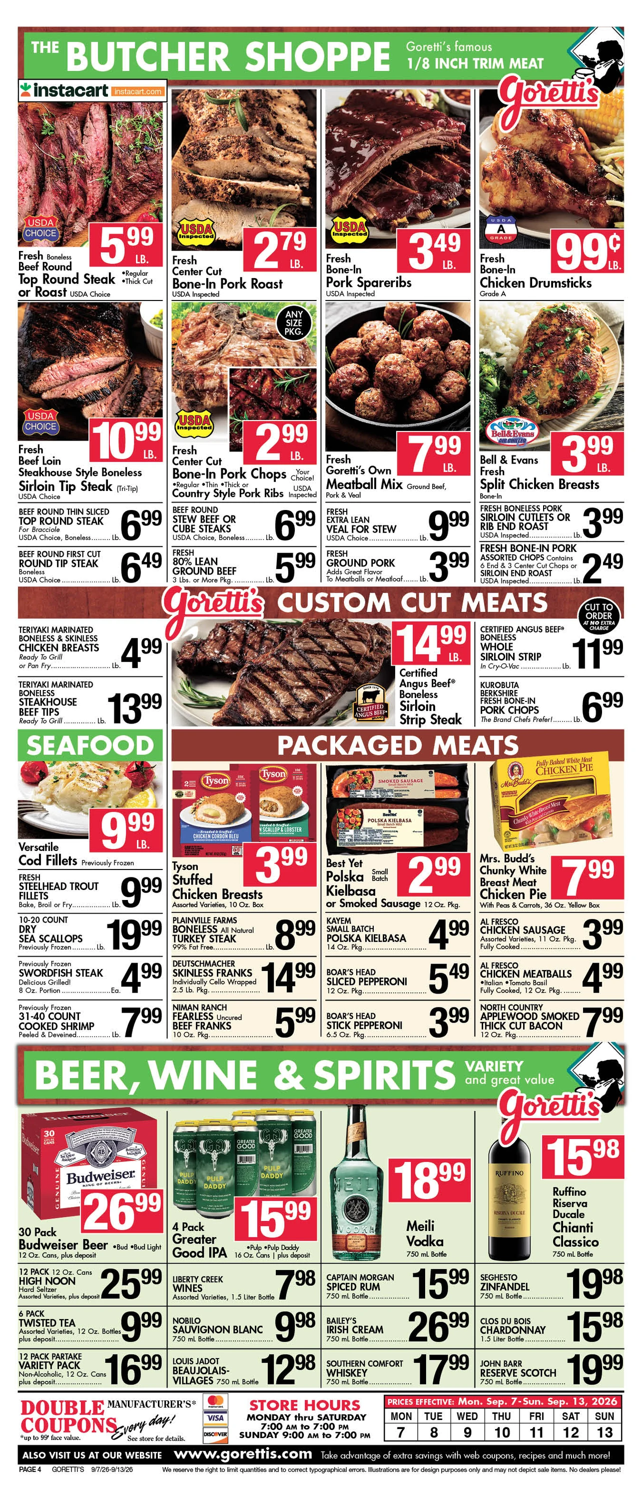 Goretti's Supermarket - Millbury Circular Sept 13 2026 - Page 4