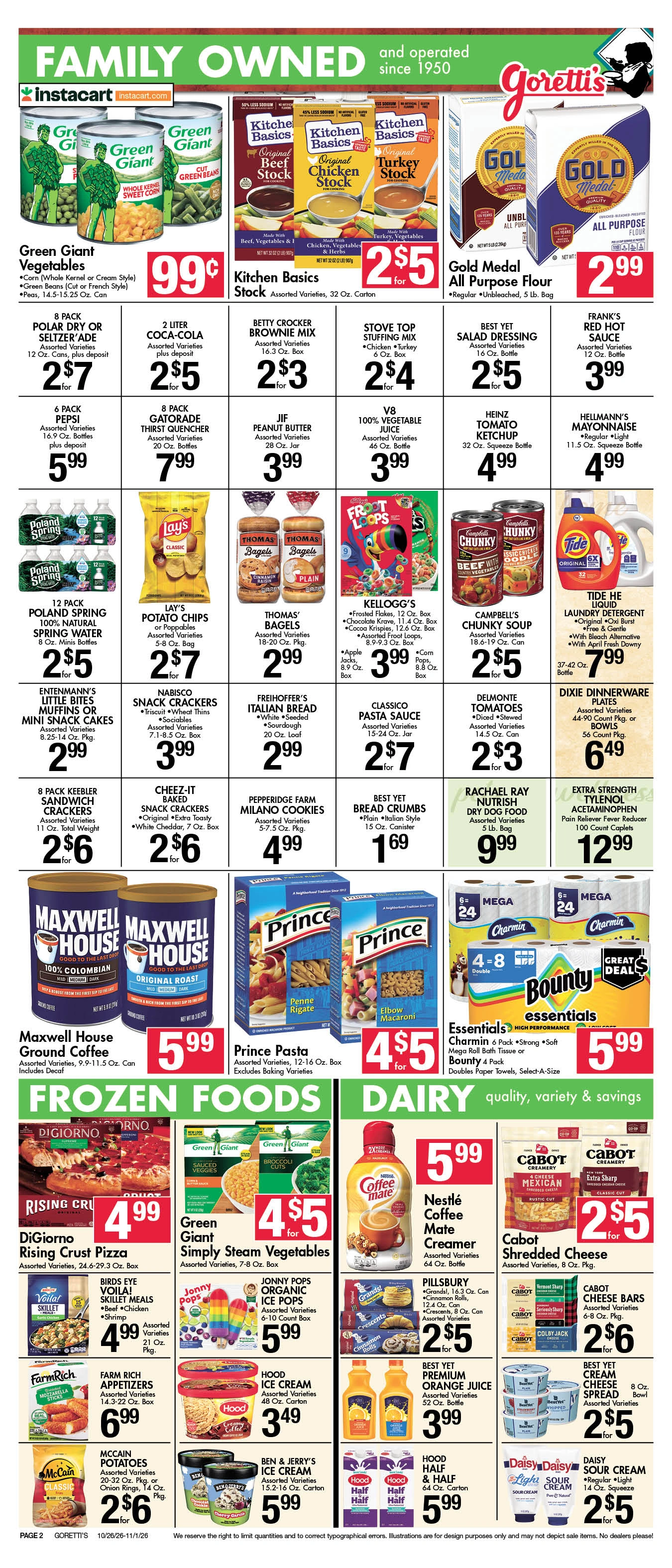 Goretti's Supermarket - Millbury Circular Nov 01 2026 - Page 2