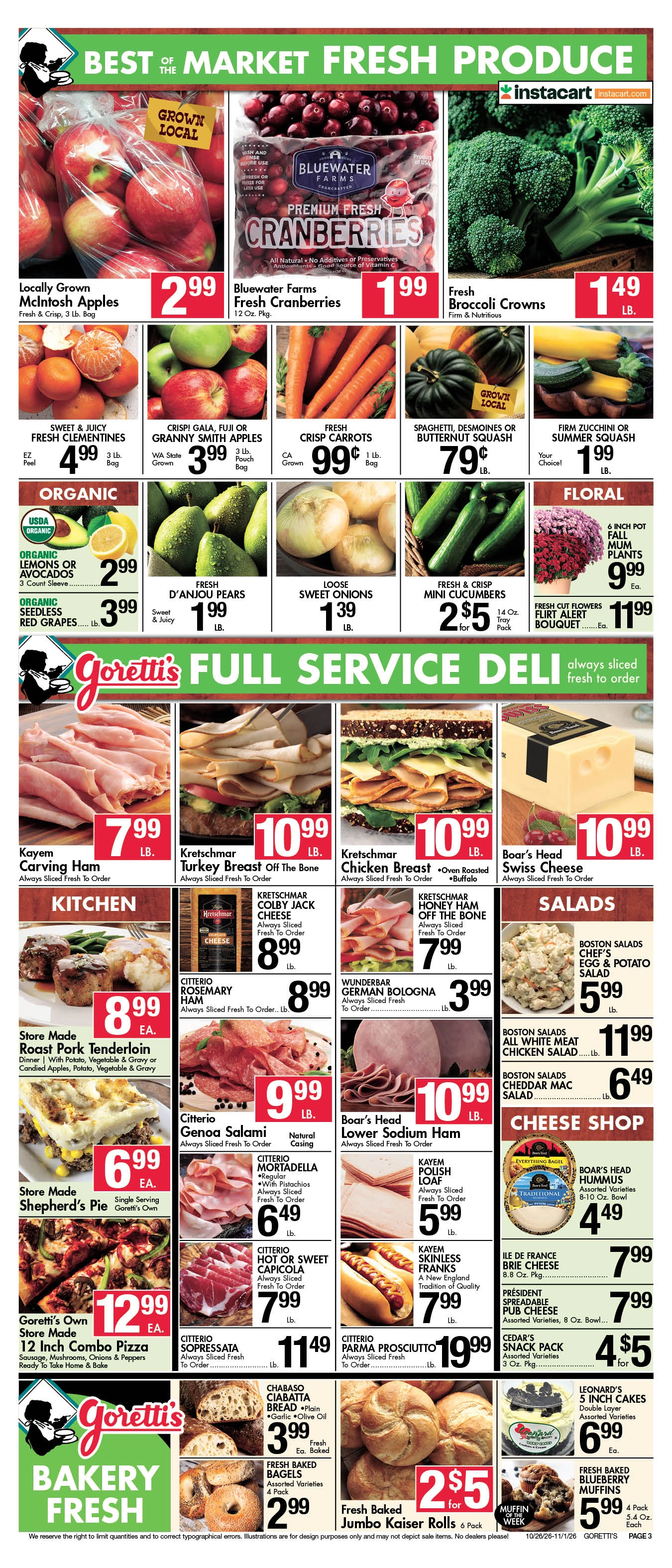 Goretti's Supermarket - Millbury Circular Nov 01 2026 - Page 3