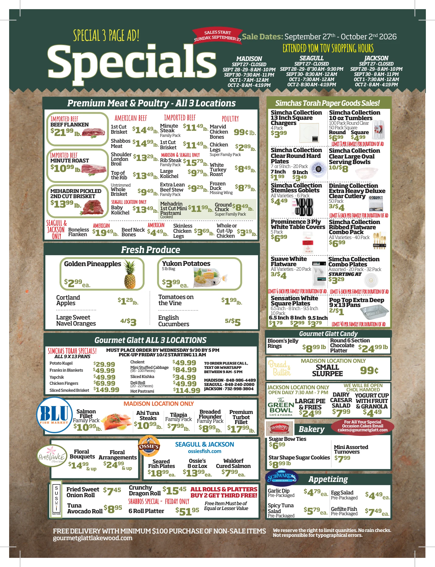 Gourmet Glatt - Lakewood Weekly Specials - Page 3