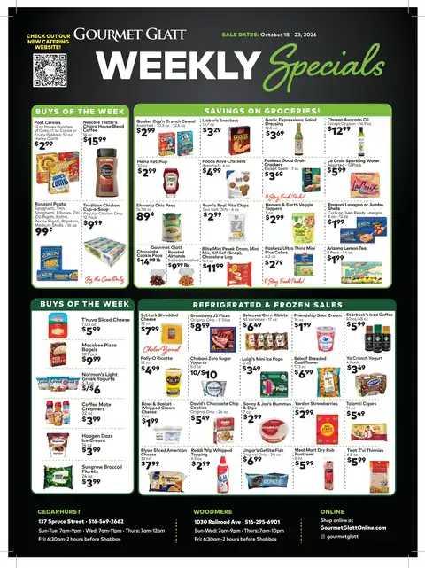Weekly Specials
