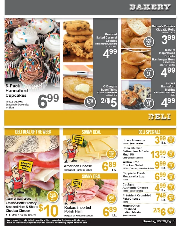 Gowell's Shop 'n Save Weekly Ad - Page 3