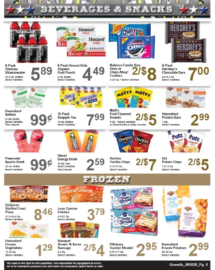 Gowell's Shop 'n Save Weekly Ad - Page 5
