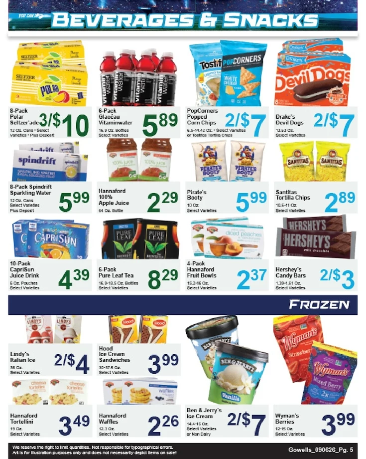 Gowell's Shop 'n Save Weekly Ad - Page 5