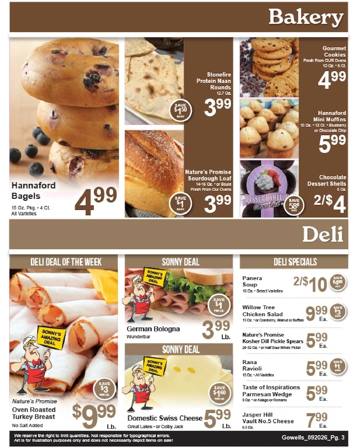 Gowell's Shop 'n Save Weekly Ad - Page 3