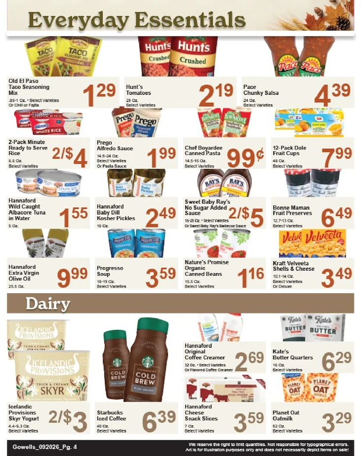 Gowell's Shop 'n Save Weekly Ad - Page 4