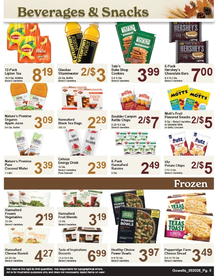 Gowell's Shop 'n Save Weekly Ad - Page 5