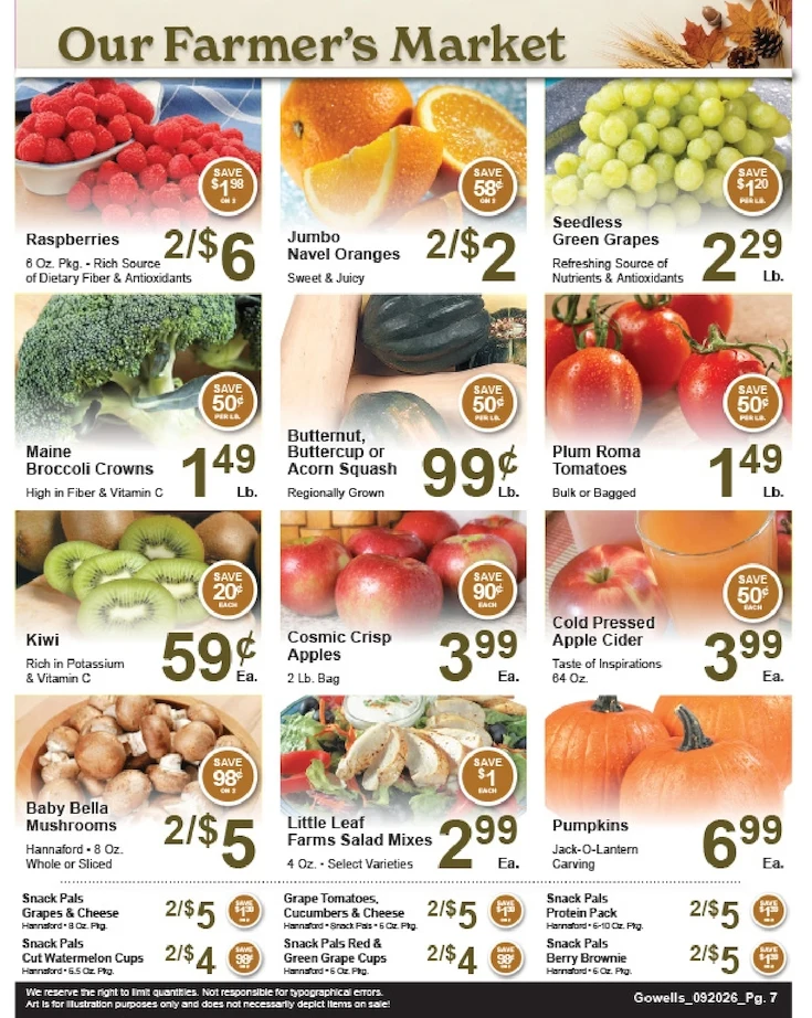 Gowell's Shop 'n Save Weekly Ad - Page 7