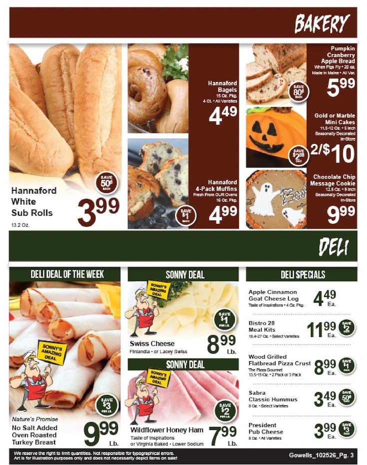 Gowell's Shop 'n Save Weekly Ad - Page 3