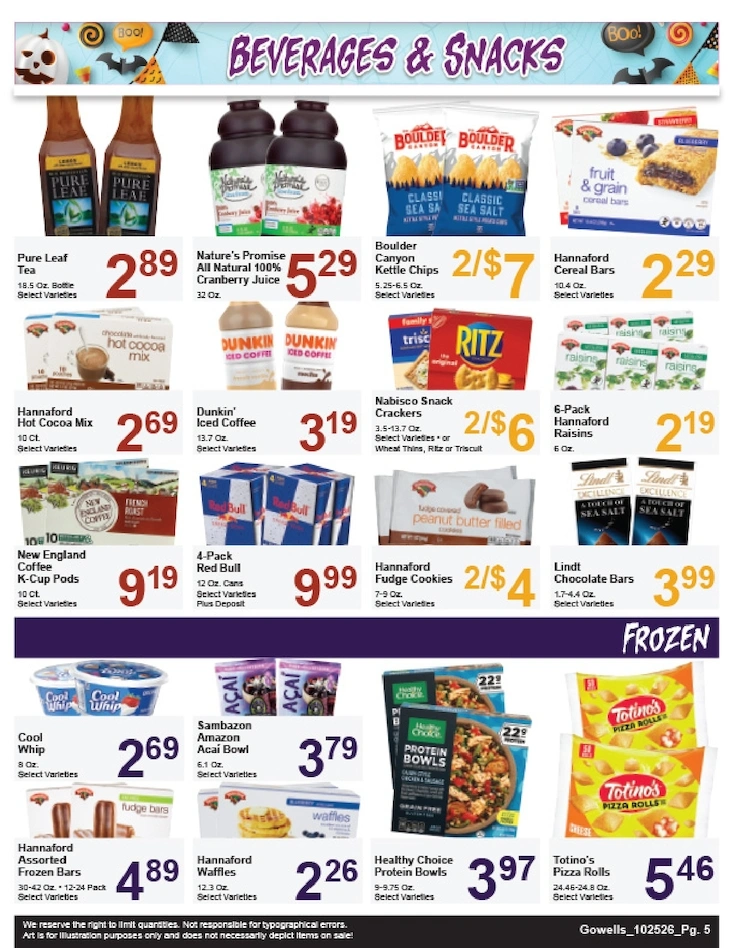 Gowell's Shop 'n Save Weekly Ad - Page 5