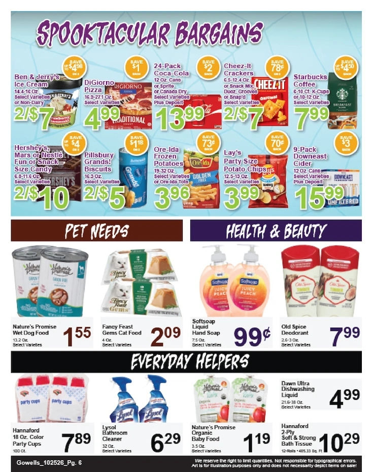 Gowell's Shop 'n Save Weekly Ad - Page 6