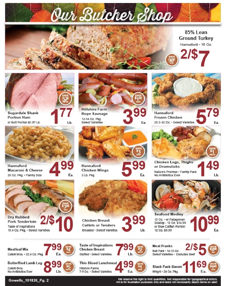 Gowell's Shop 'n Save Weekly Ad - Page 2