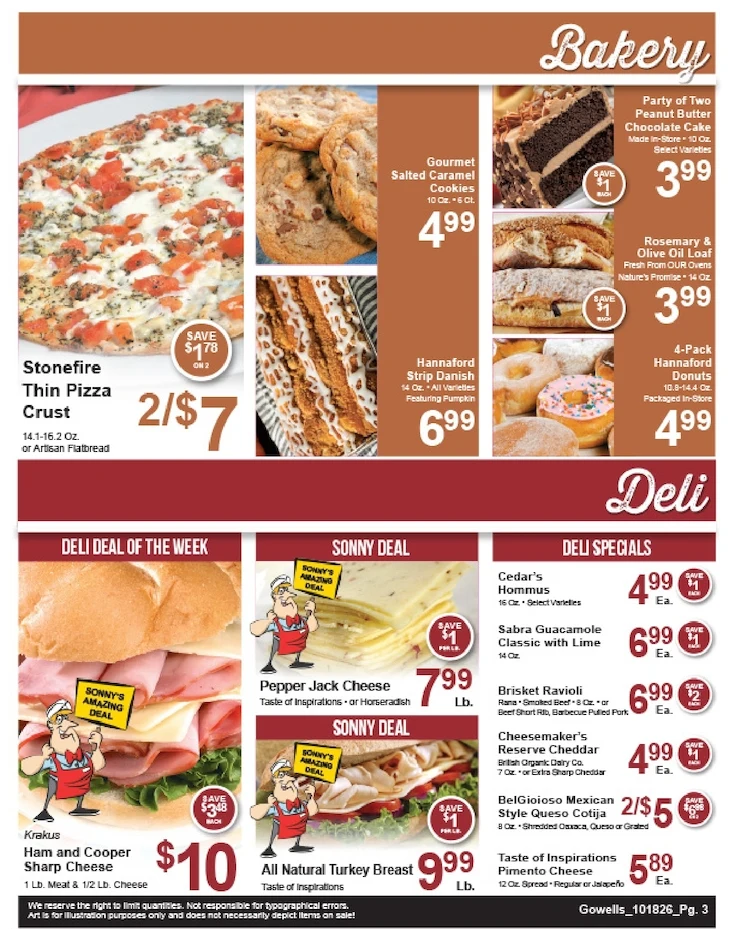 Gowell's Shop 'n Save Weekly Ad - Page 3