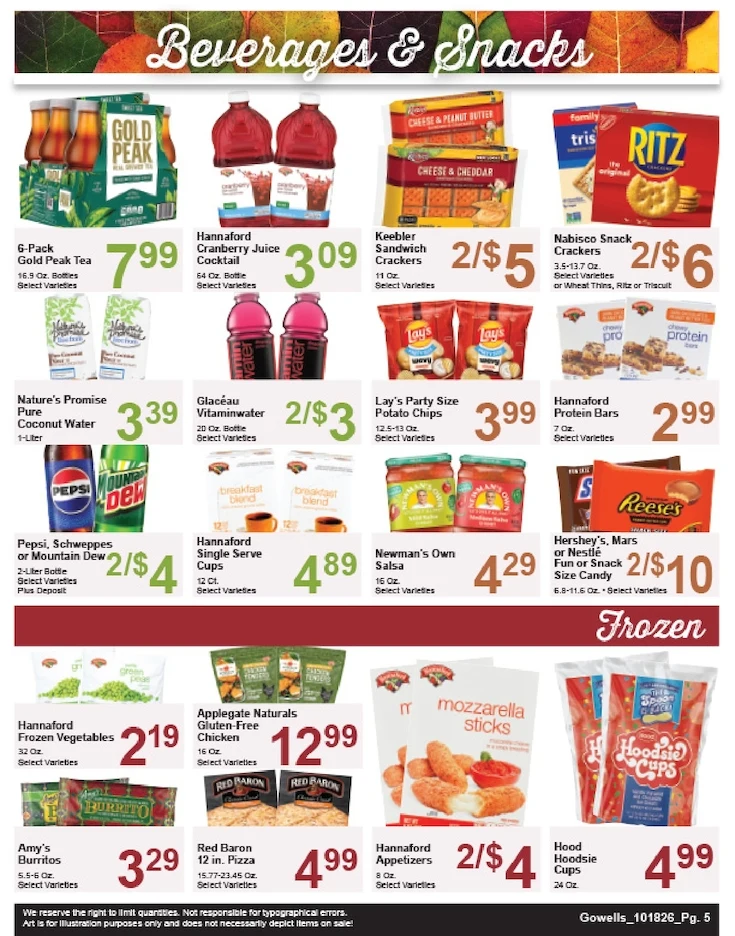 Gowell's Shop 'n Save Weekly Ad - Page 5
