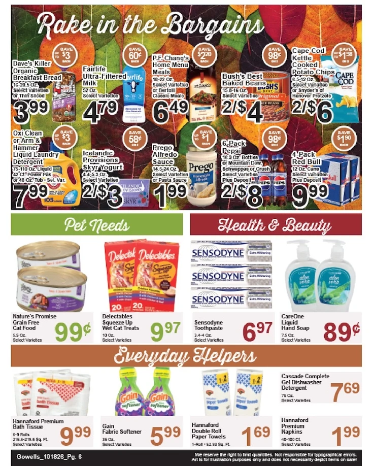 Gowell's Shop 'n Save Weekly Ad - Page 6