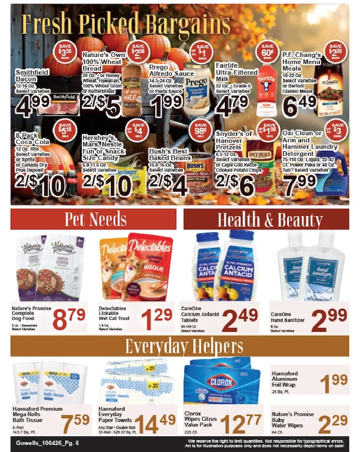 Gowell's Shop 'n Save Weekly Ad - Page 6