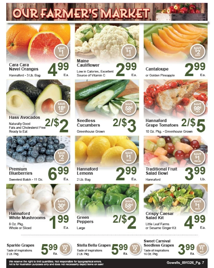 Gowell's Shop 'n Save Weekly Ad - Page 7