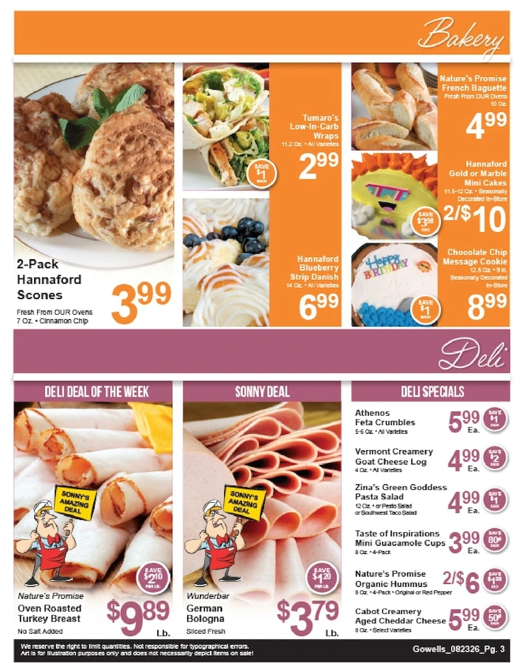 Gowell's Shop 'n Save Weekly Ad - Page 3