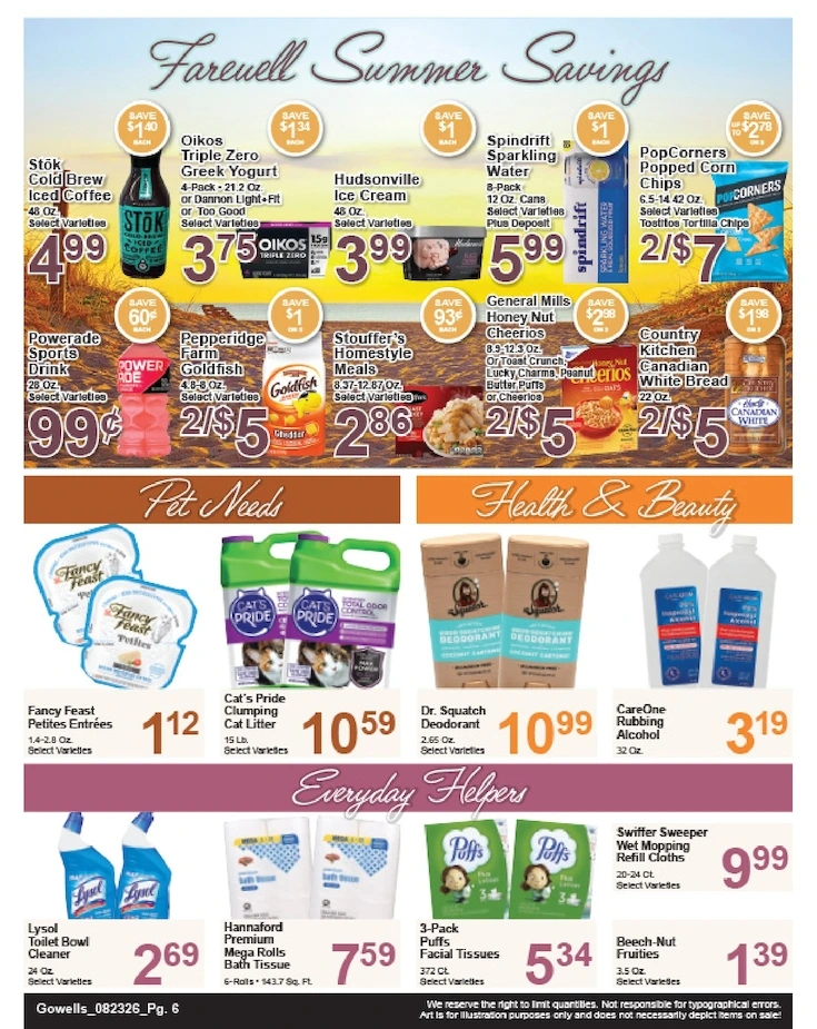 Gowell's Shop 'n Save Weekly Ad - Page 6