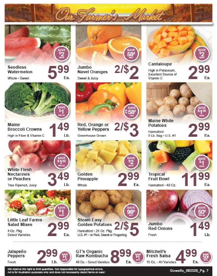Gowell's Shop 'n Save Weekly Ad - Page 7