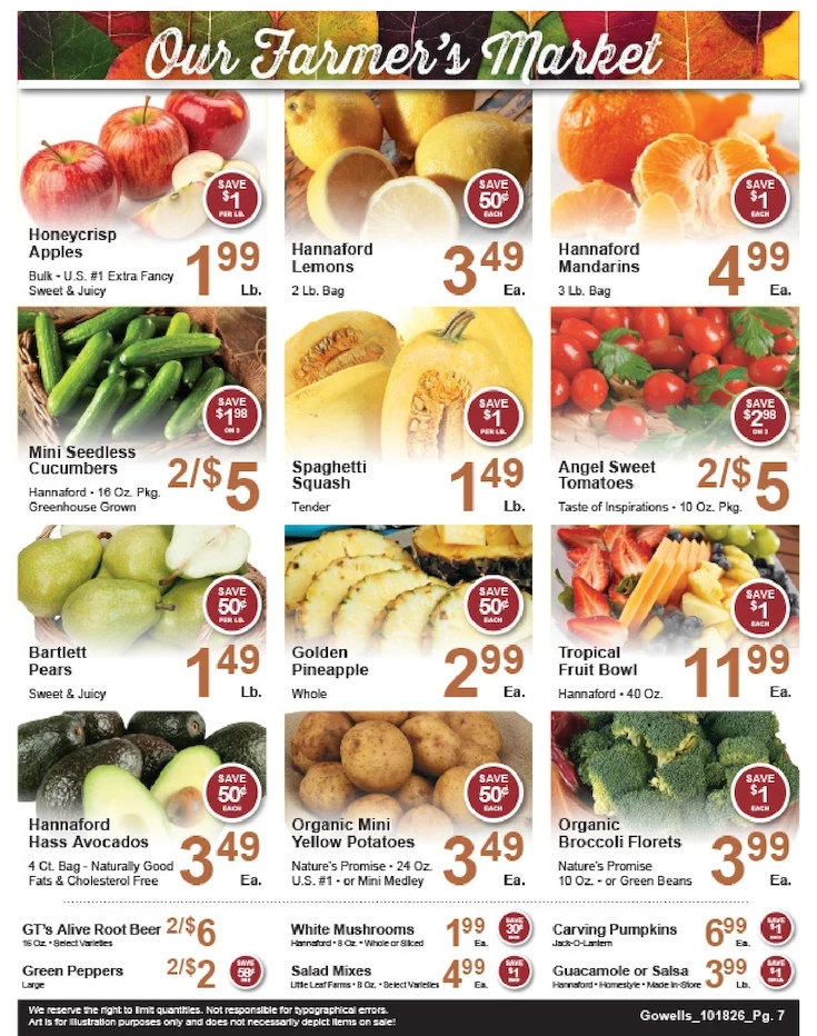 Gowell's Shop 'n Save Weekly Ad - Page 7