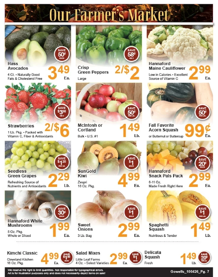 Gowell's Shop 'n Save Weekly Ad - Page 7