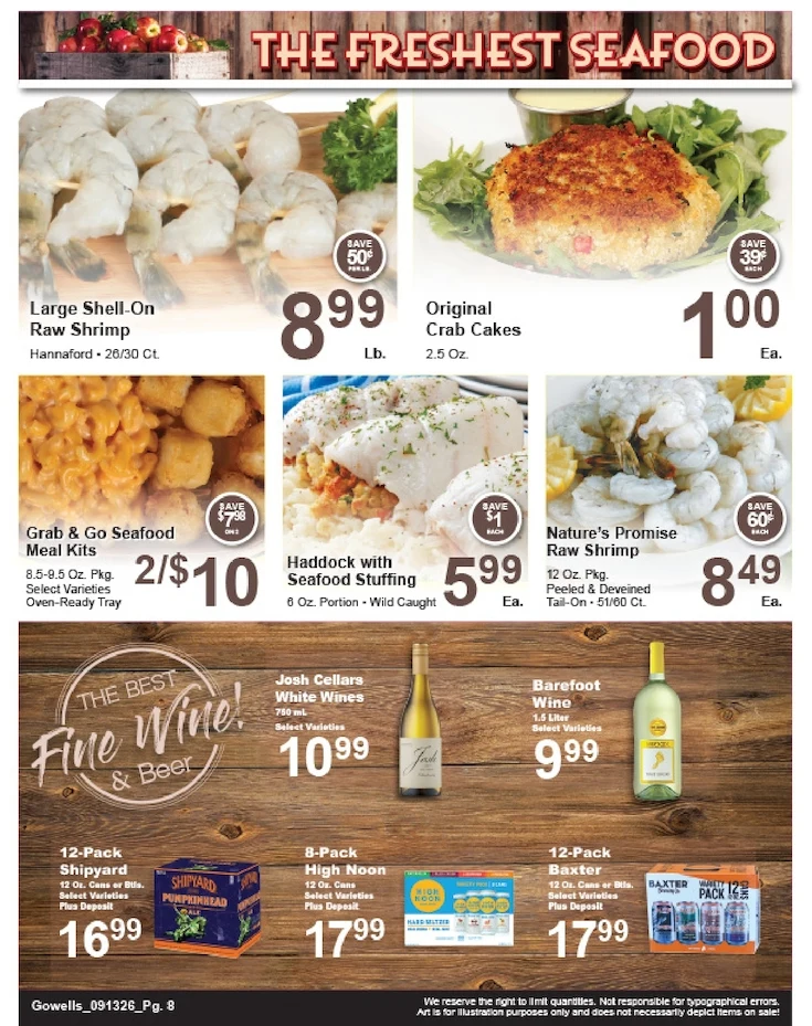 Gowell's Shop 'n Save Weekly Ad - Page 8