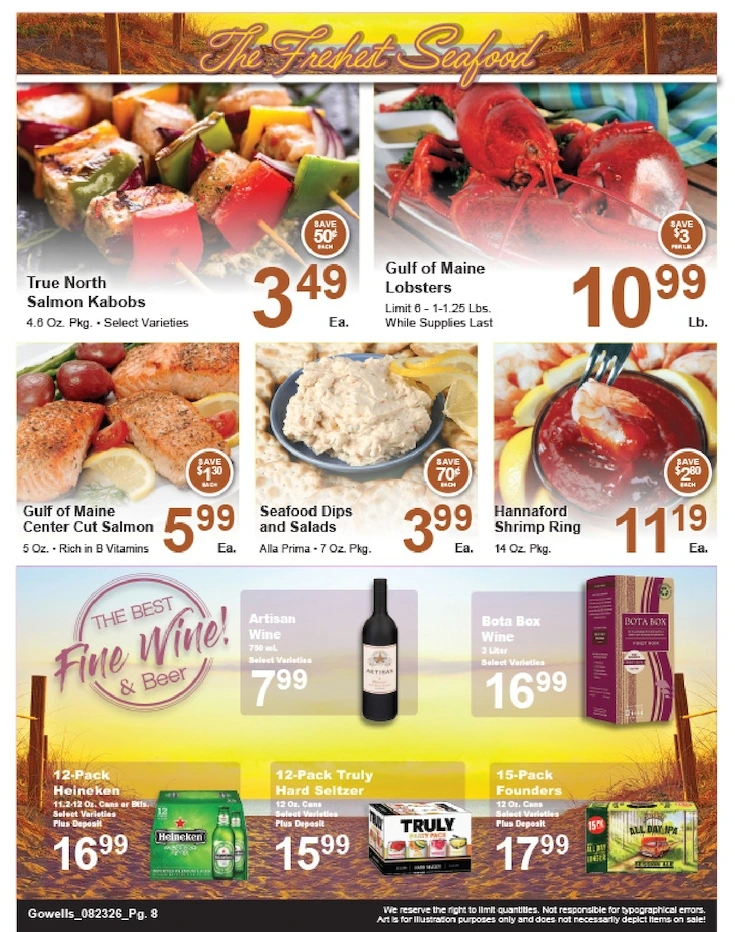 Gowell's Shop 'n Save Weekly Ad - Page 8