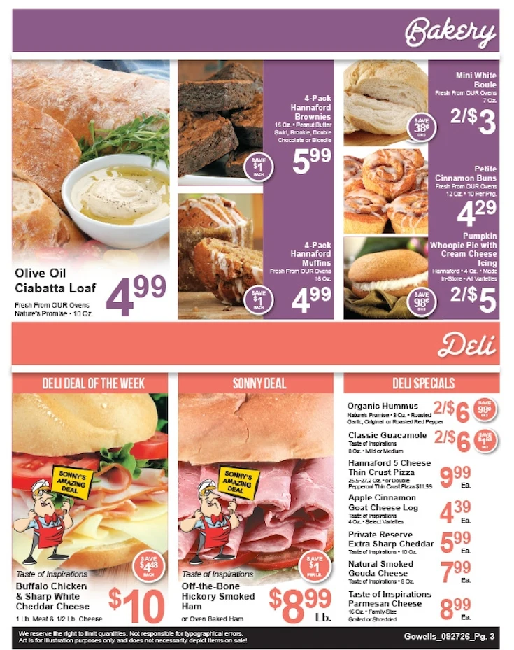 Gowell's Shop 'n Save Weekly Ad - Page 3