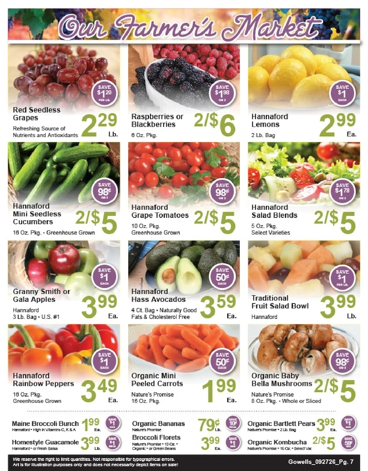 Gowell's Shop 'n Save Weekly Ad - Page 7