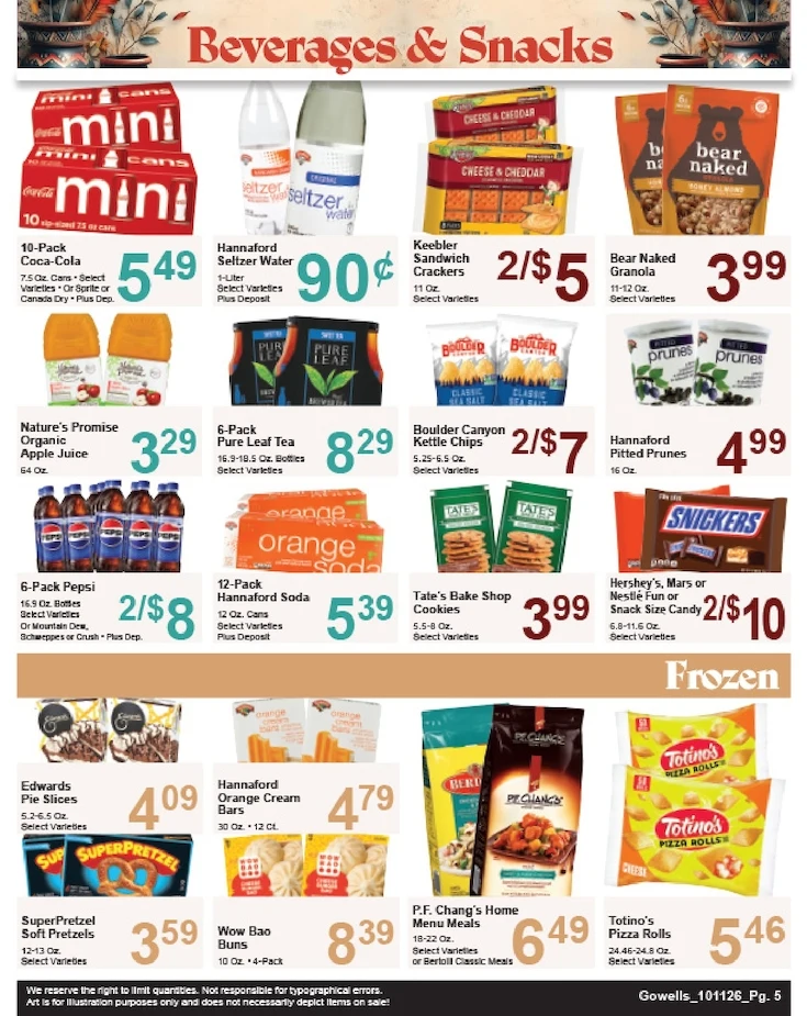 Gowell's Shop 'n Save Weekly Ad - Page 5