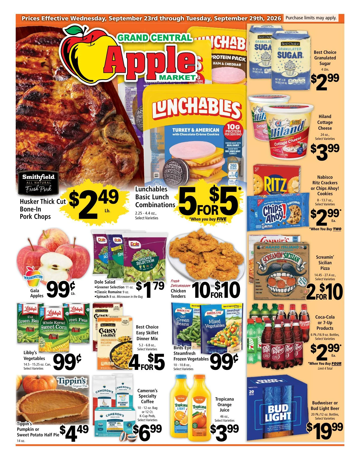 Grand Central Apple Market Weekly Ads - Page 1