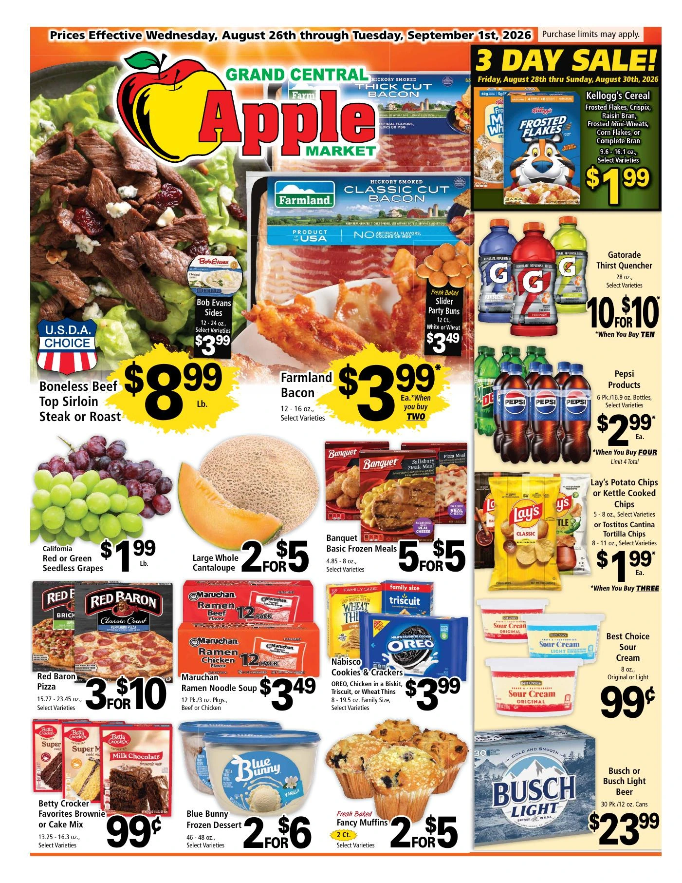 Grand Central Apple Market Weekly Ads - Page 1