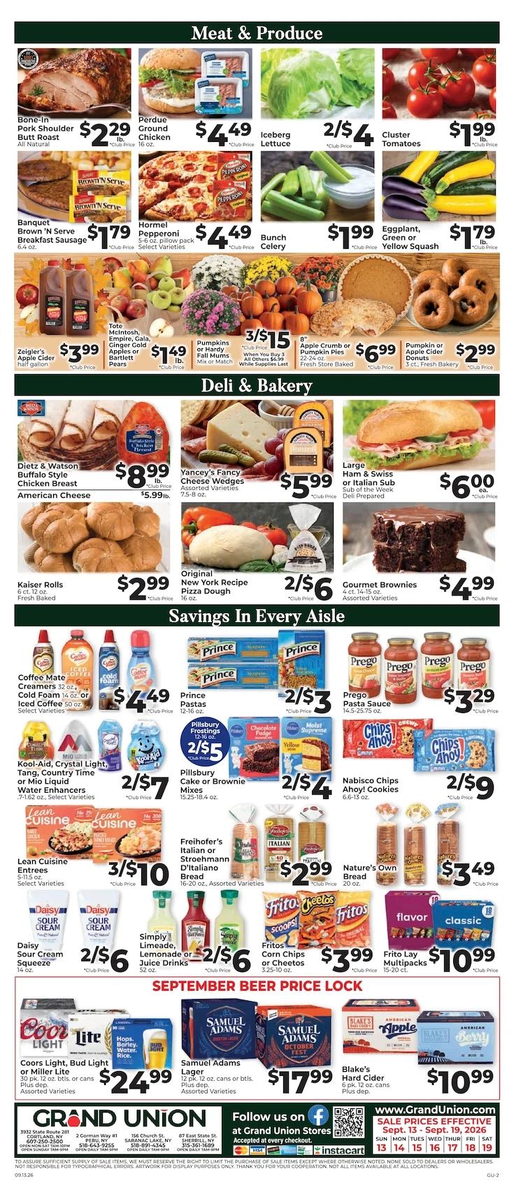 Grand Union Weekly Ad - Page 2